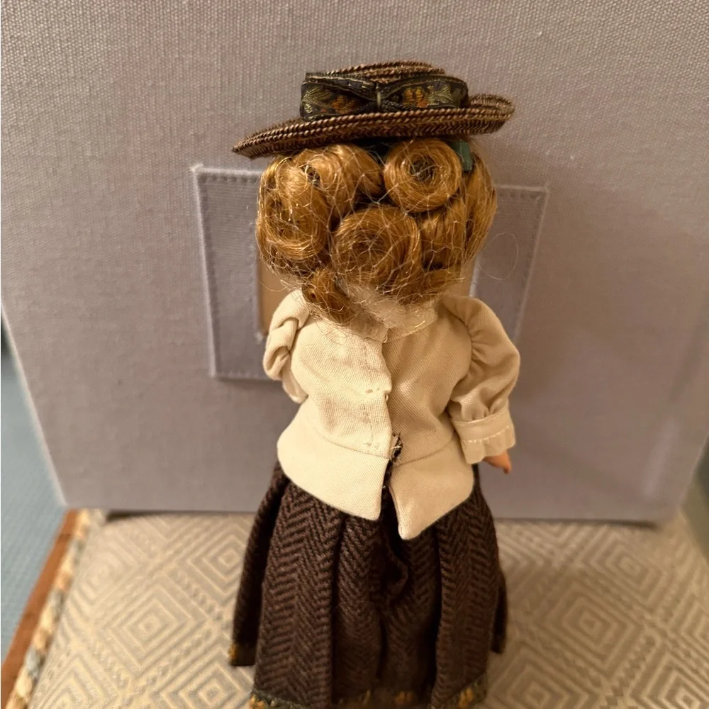 Annie Morrow Vintage Doll with Hat and Dress 8” Madame Alexander